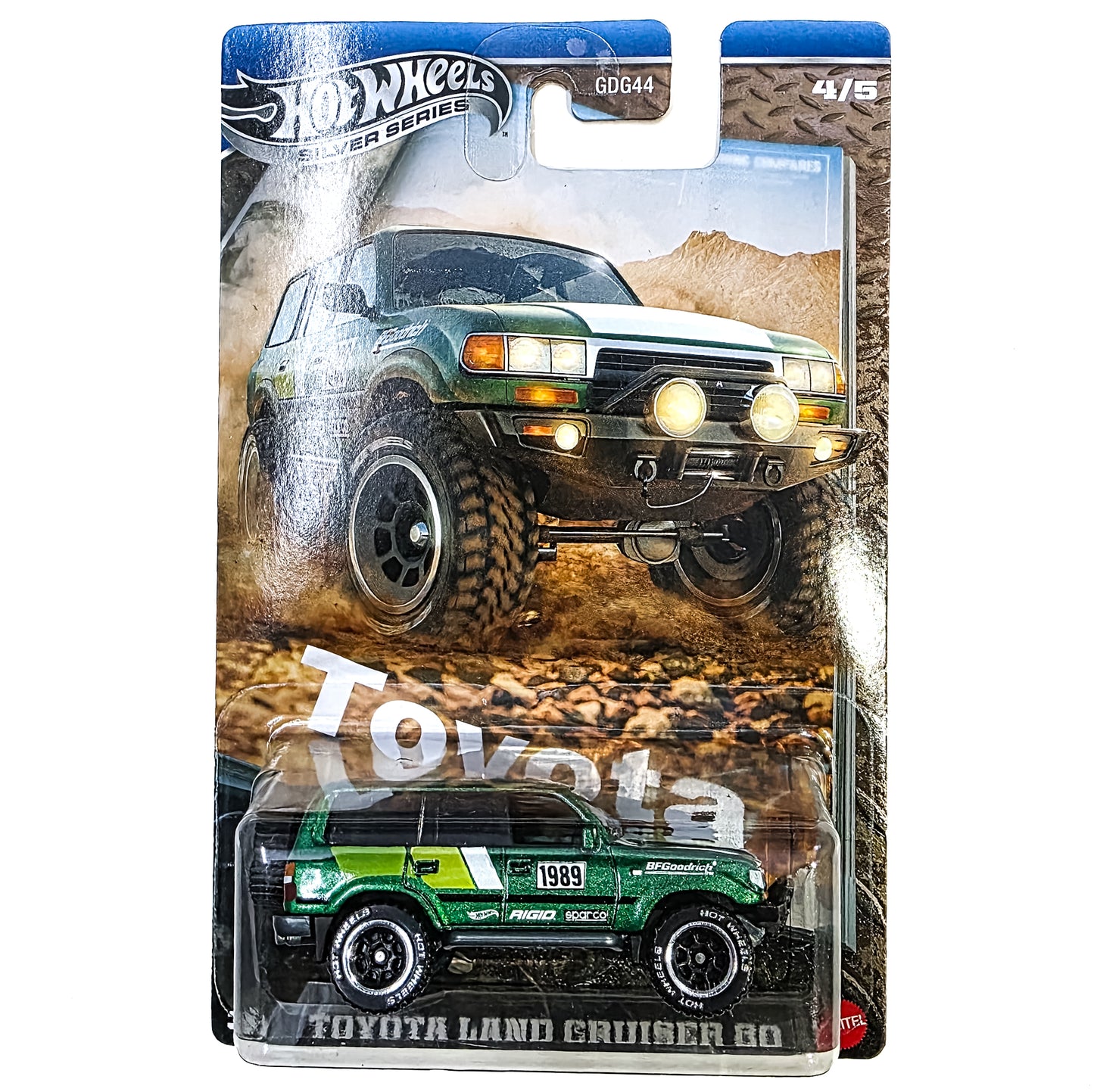 Hot Wheels Silver Series Toyota Land Cruiser 80 – (Imported) 1:64 Scale